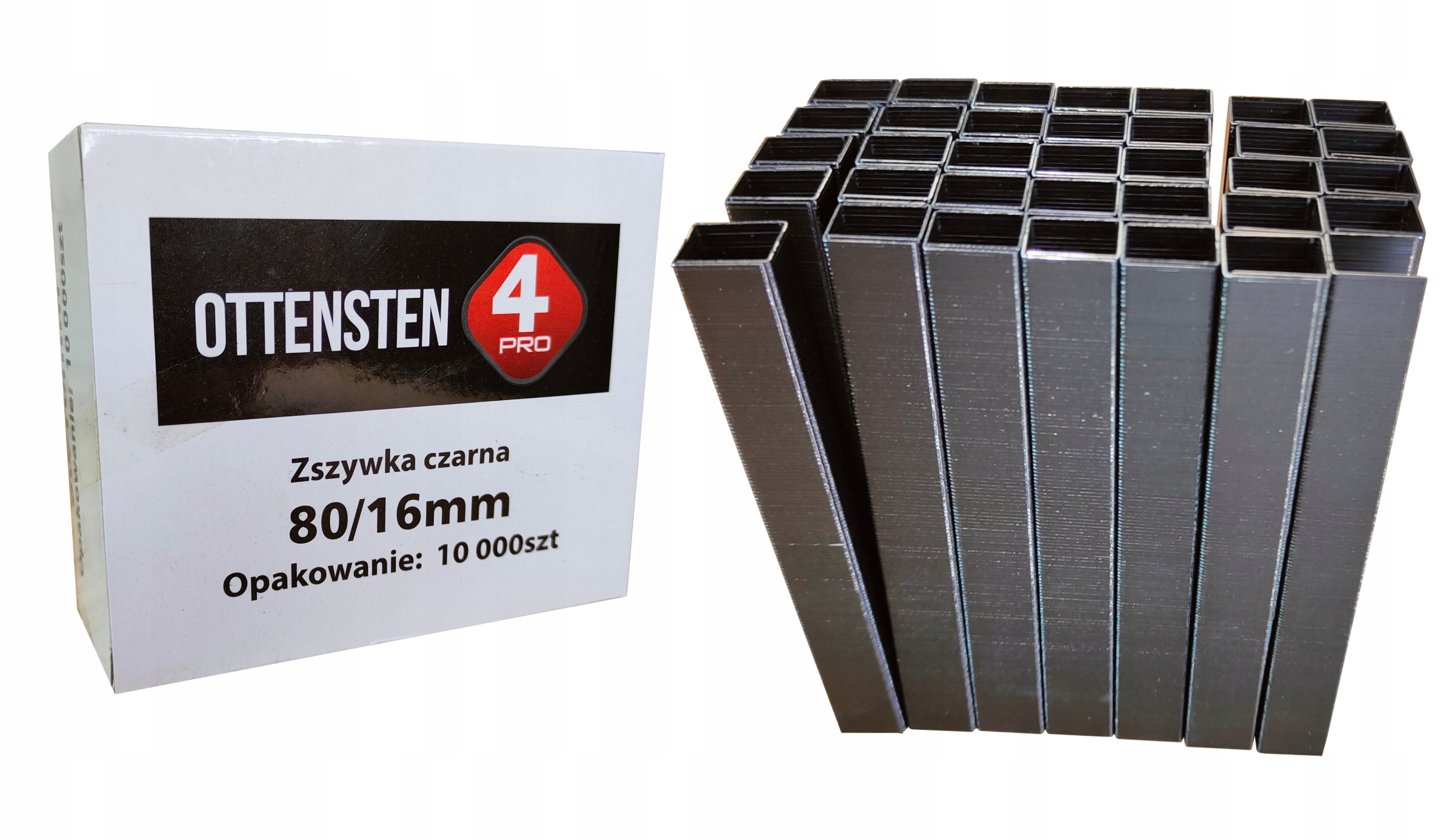 

Zszywki Tapicerskie TYP80 GA21 12mm 10tys Czarne