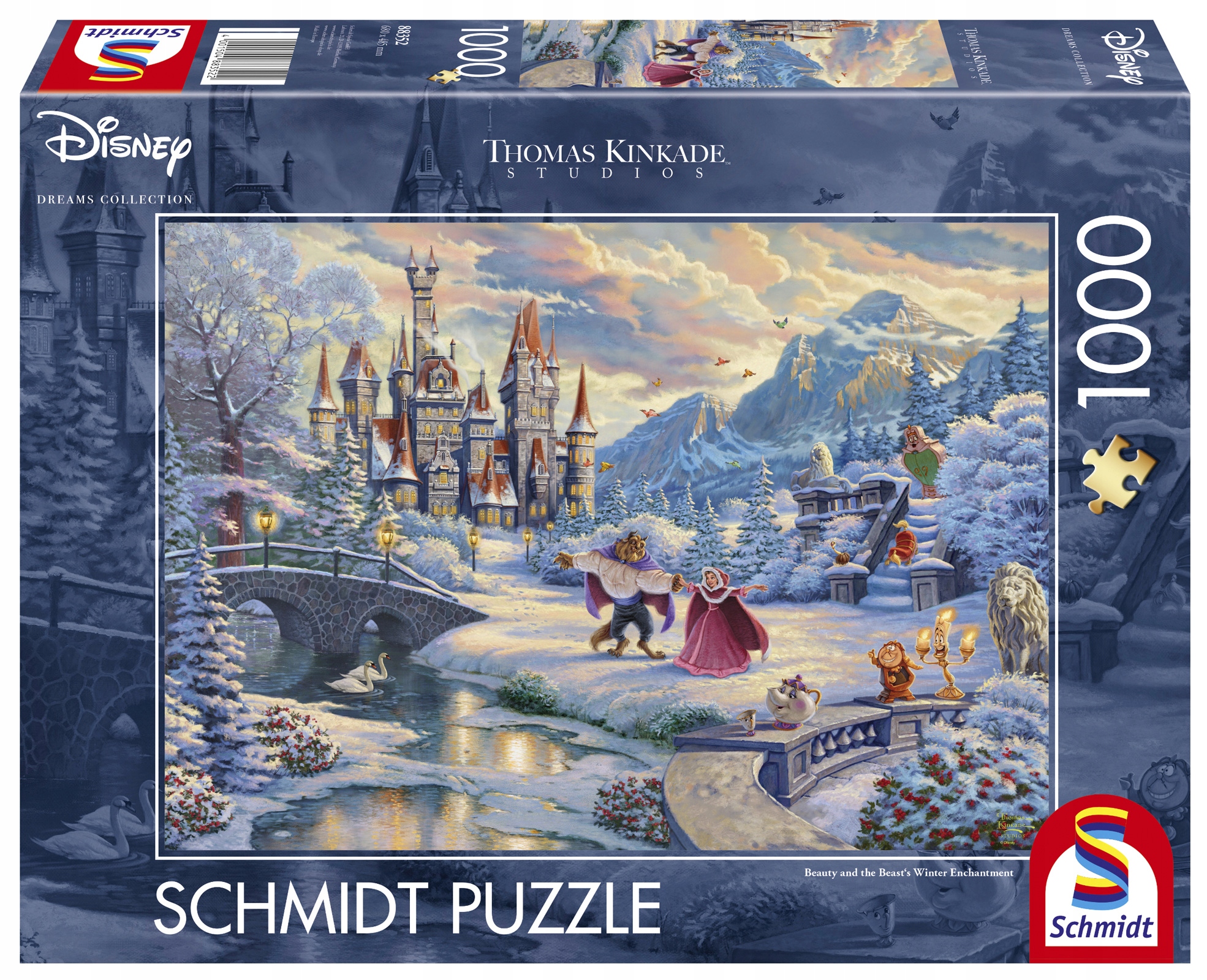 

Sq Puzzle 1000 Piękna i Bestia Zimowe oczarowanie