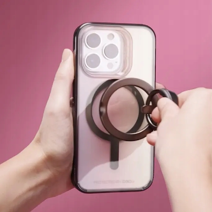 UCHWYT MAGNETYCZNY GEAR4 RING SNAP 360 MAGSAFE DO IPHONE 12 13 14 RÓŻOWY Kod producenta 840056169081