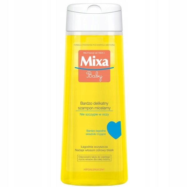 MIXA BABY Bardzo Delikatny Szampon Micelarny 300ml
