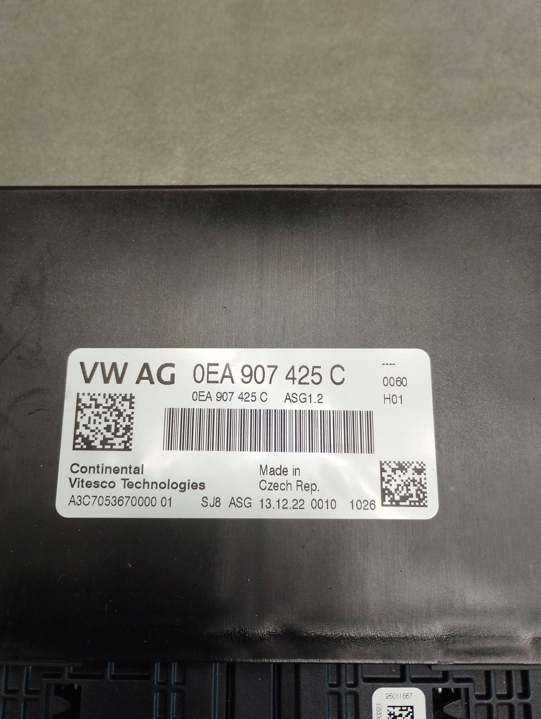 Audi Q4 e-tron modul STERUJACY DES MOTORS 0EA907425C
