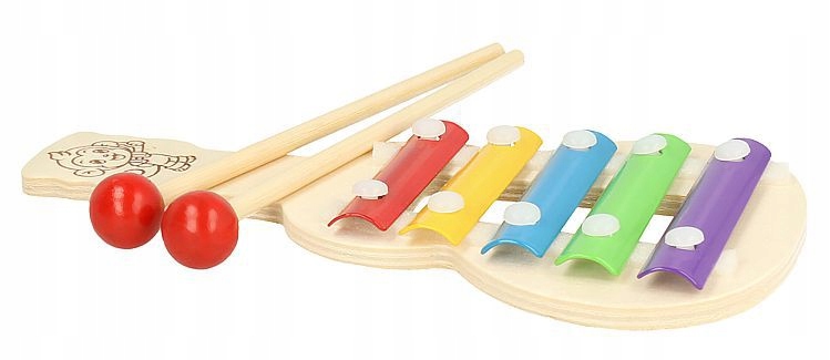 M. DREWNIANE CYMBAŁKI EDUKACYJNE DZIECI 5 TONÓW V3 Rodzaj cymbałki