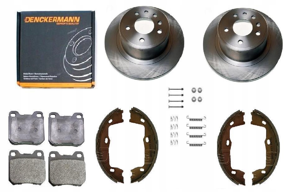 Kotouče Brzdové Destičky Opel Omega B C Zadní sada