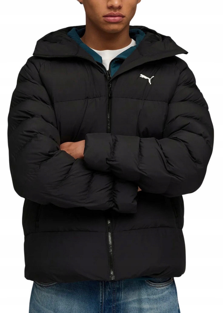 Pánská Zimní Bunda Puma s kapucí prošívaná, nepromokavá, warmCELL vel. XL