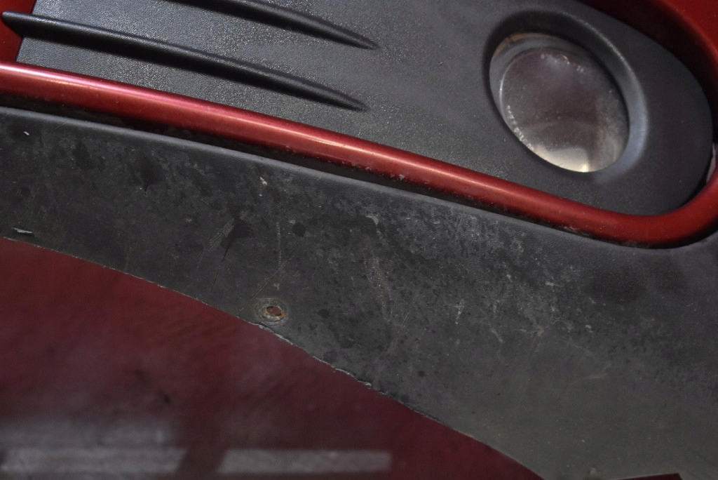 bumper front front red VOLVO S40 V40 2 II 04-07