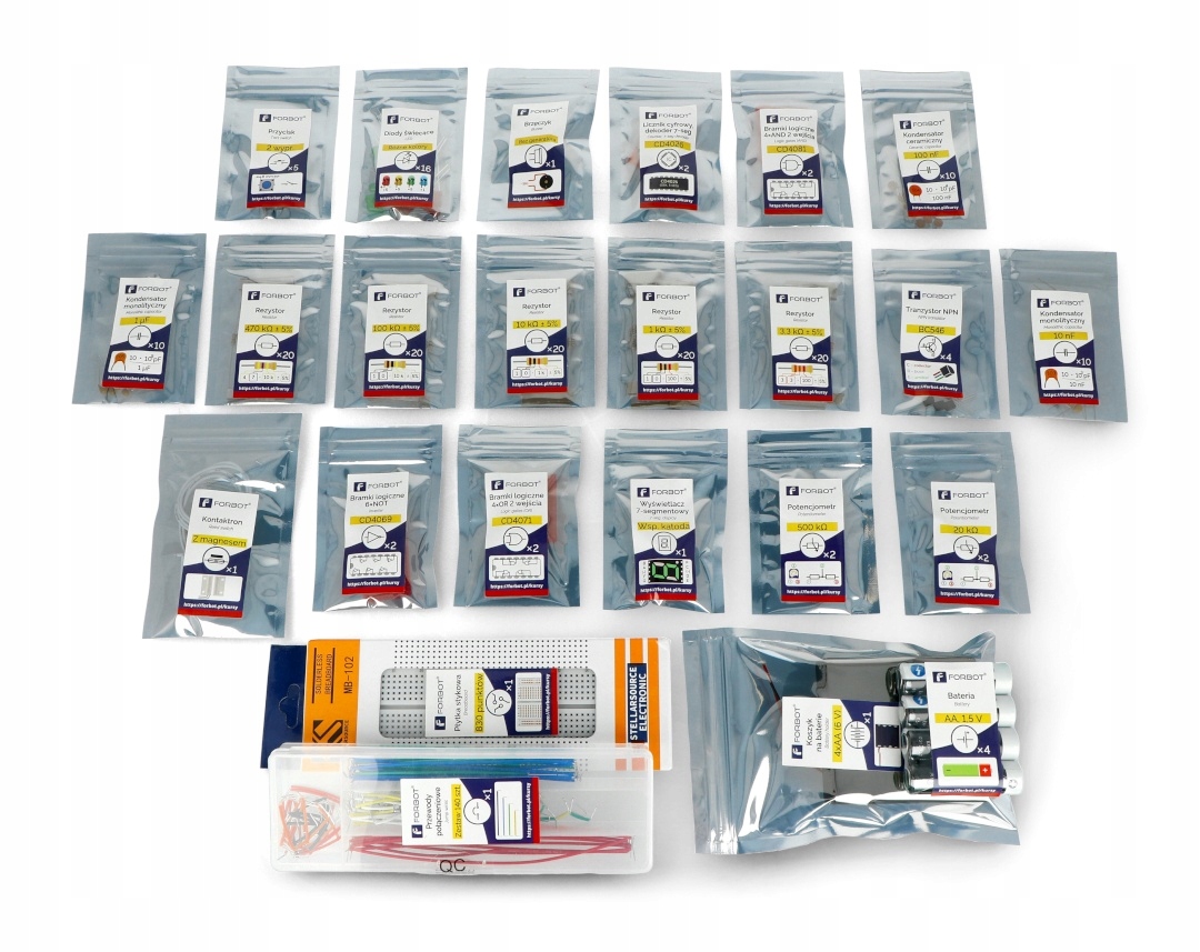 FORBOT - technika cyfrowa - zestaw elementów Producent Inna