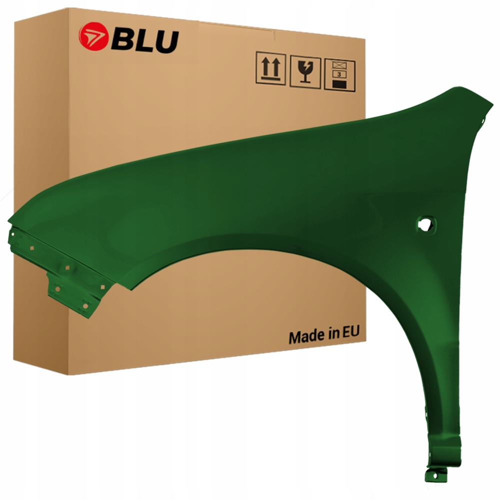 Blu Blatník Škoda Fabia I 1 6Y 9570 levý zelený 99-07 přední NaturGrün