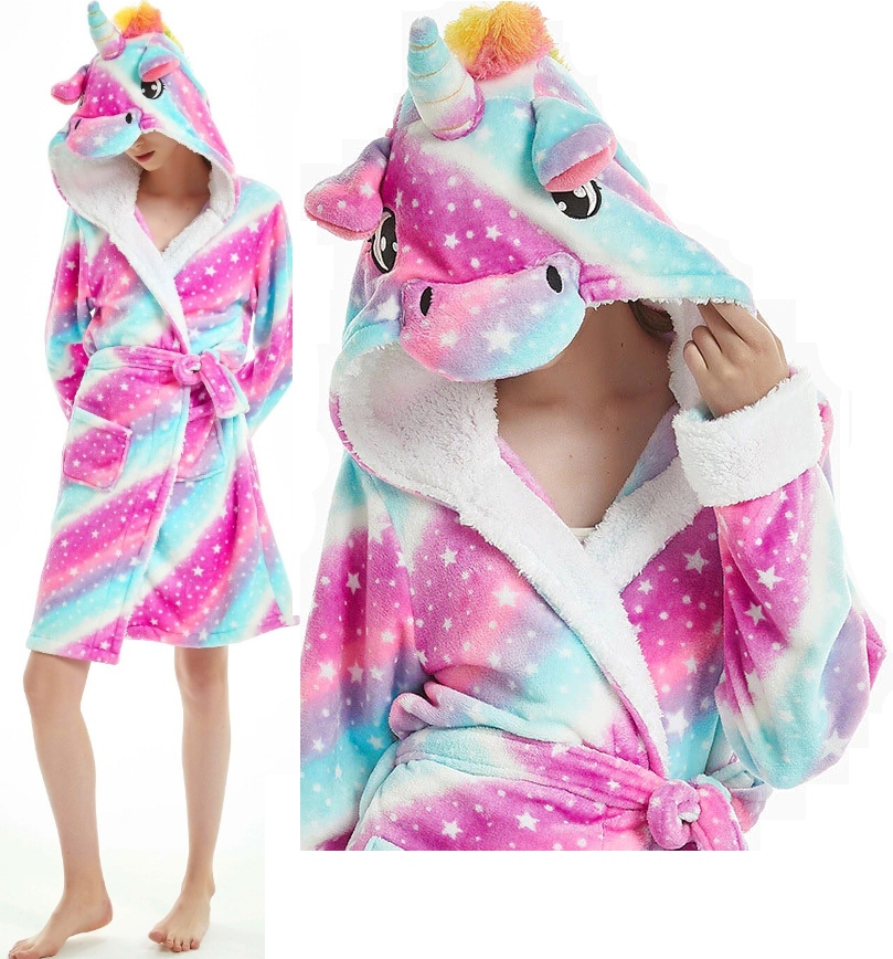 

Szlafrok Jednorożec Damski Kigurumi Galaxy r. S