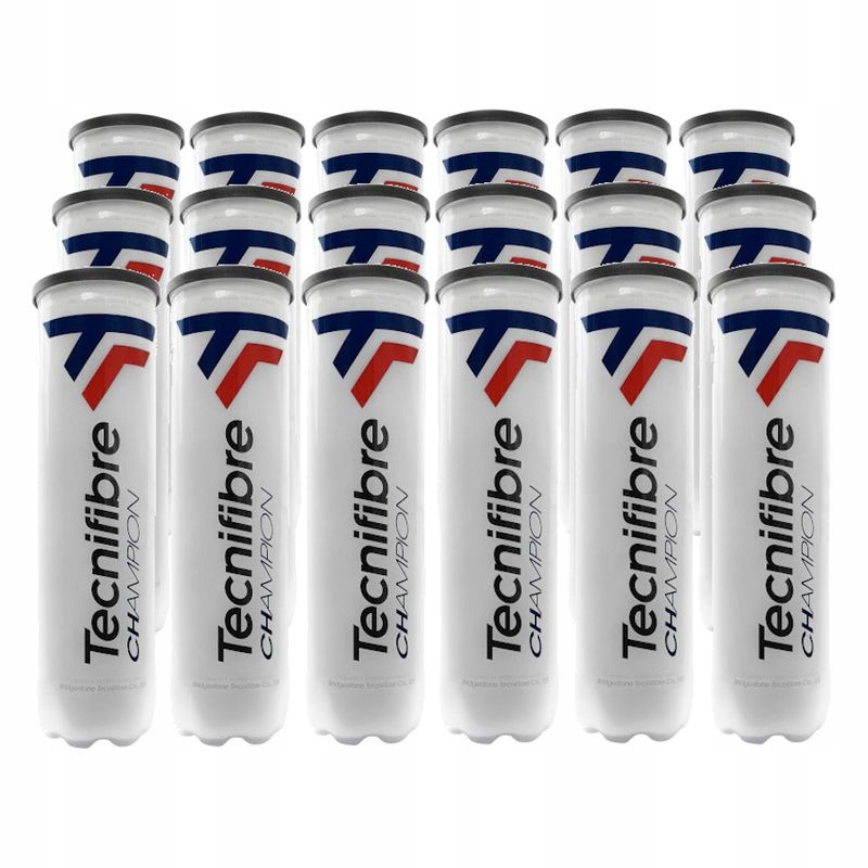Tenisové míčky Tecnifibre Champion 18 x 4 ks