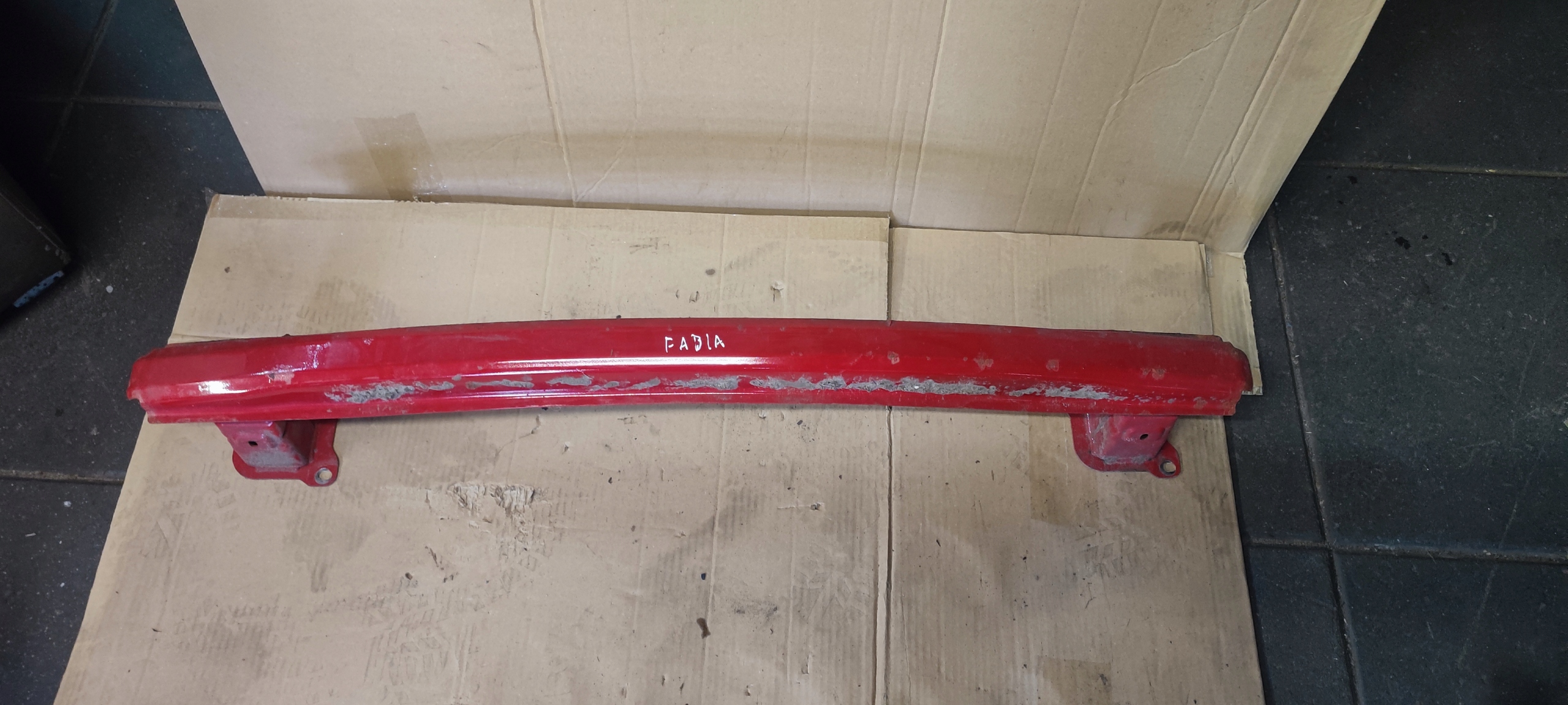 SKODA FABIA II 07-10 bumper support rear part rear HB 8151/LF3K