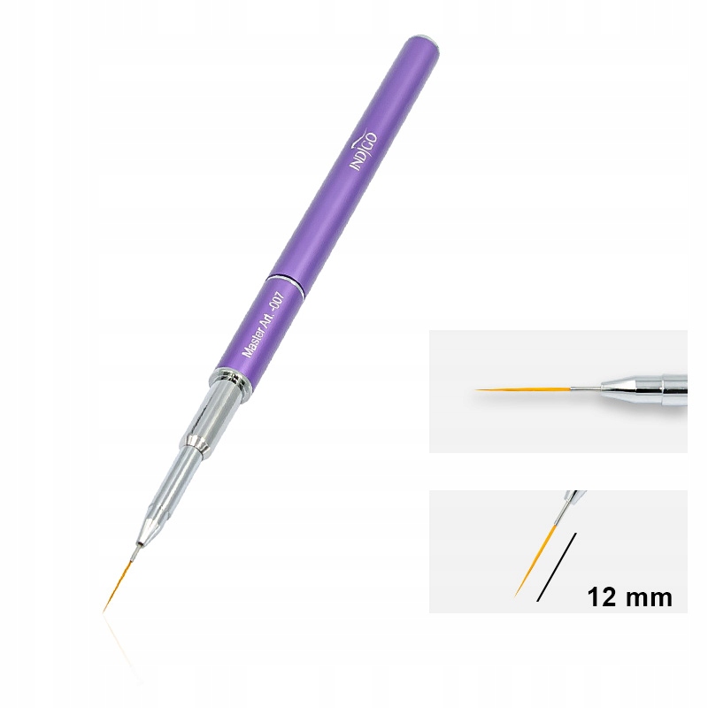 

slay Indigo pędzel 007 master art 12mm do zdobień