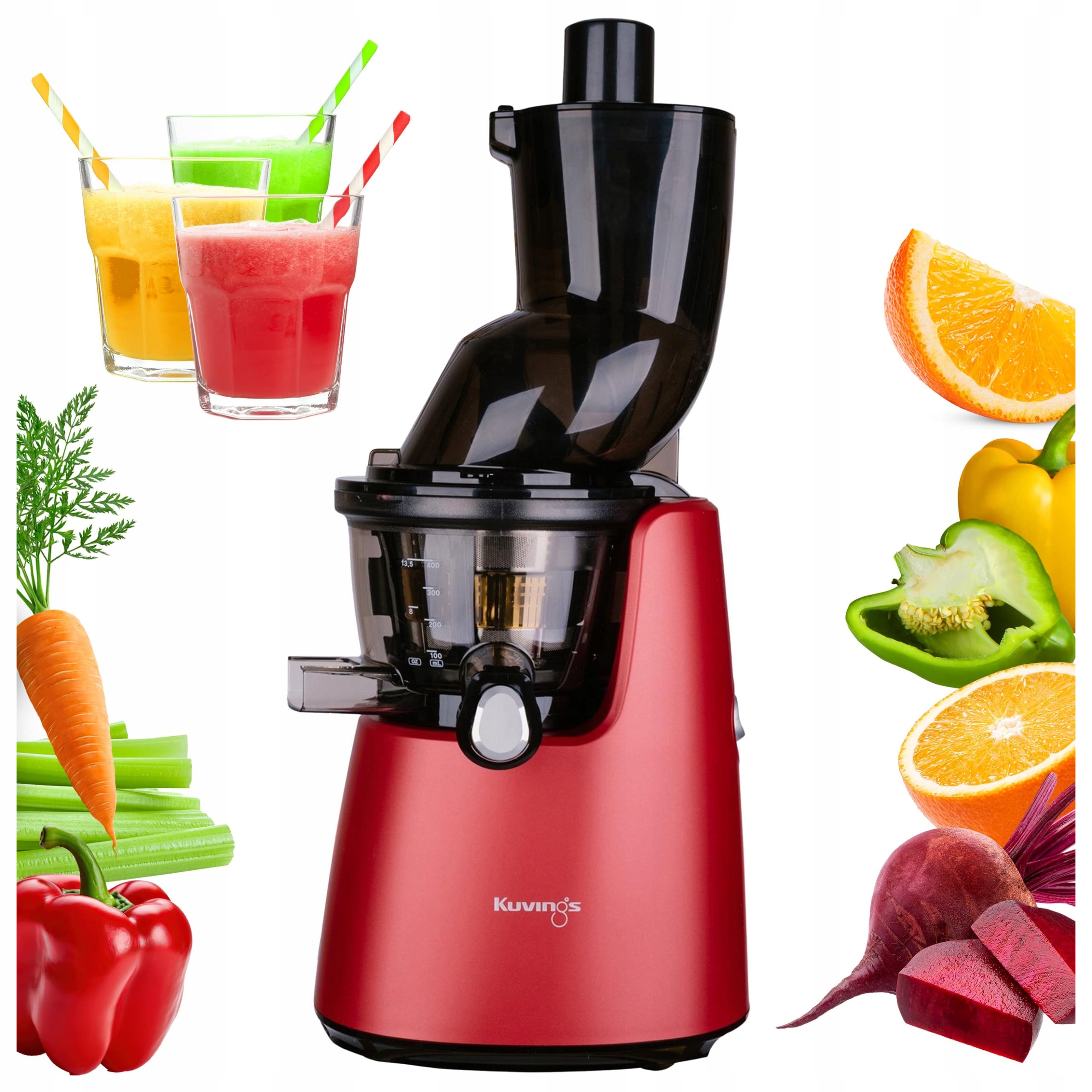 Pomalý Odšťavňovač Ovoce A Zeleniny Kuvings D9900 Vertikální