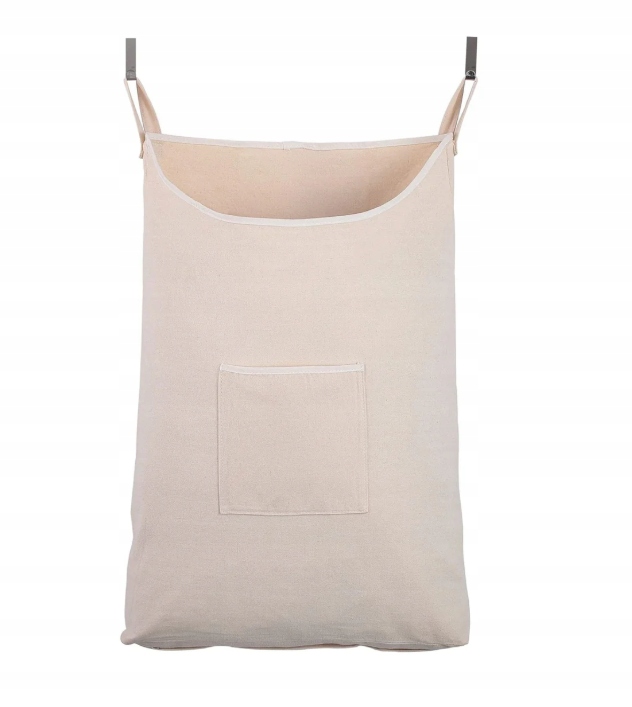 Worek, torba na pranie do zamontowania na drzwiach beżowy 50x75cm Max 6kg