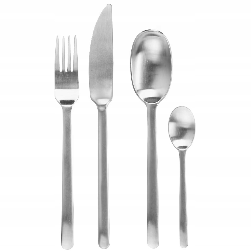 Ikea Data Sada príborov, 24 ks, nerezová oceľ