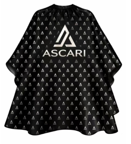 Ascari Cape 03 Kadeřnická pláštěnka s gumovým límcem