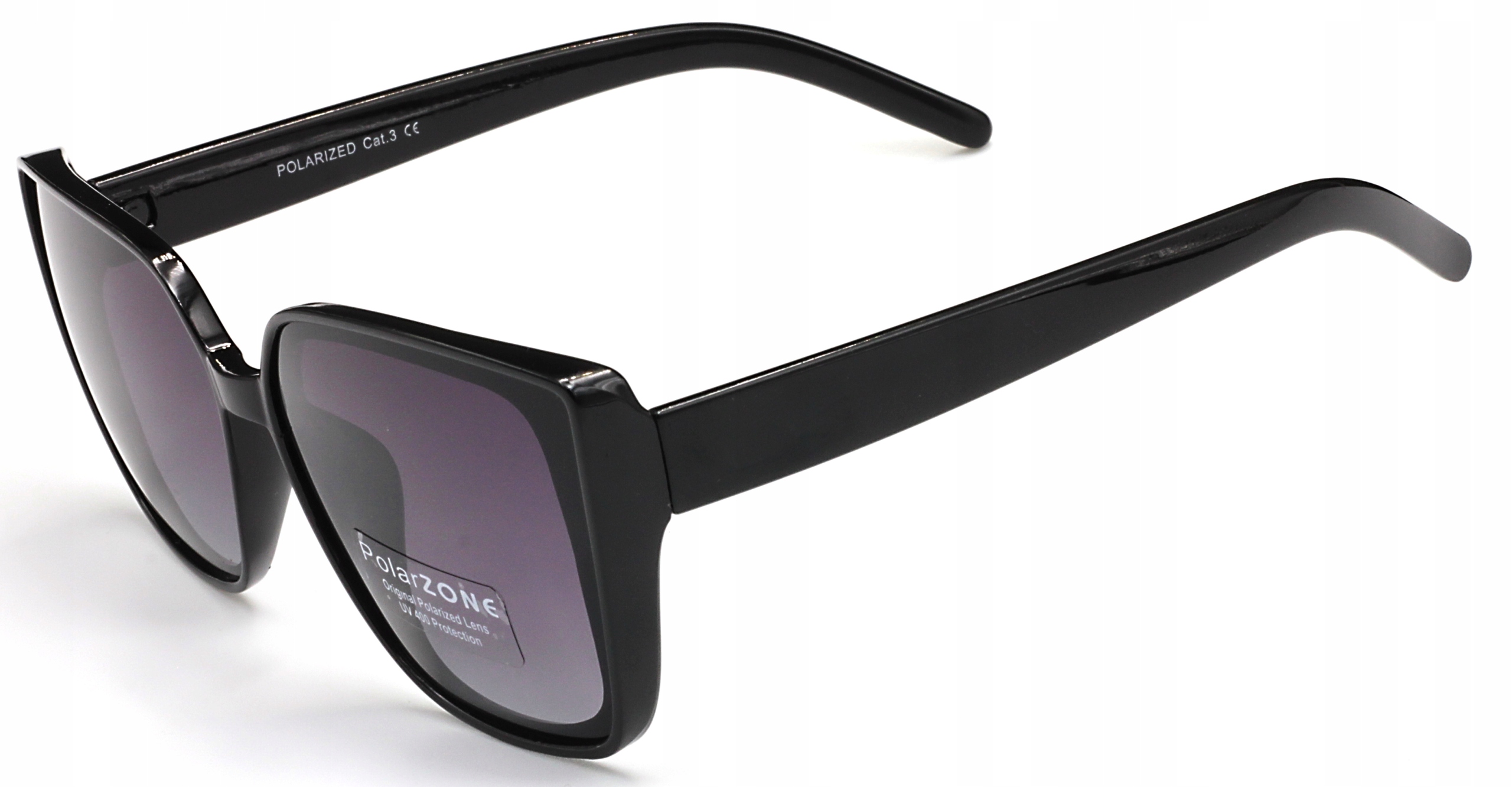 OKULARY PRZECIWSŁONECZNE DAMSKIE UV 400 SOCZEWKI CIENIOWANE POLARYZACJA Marka PolarZONE