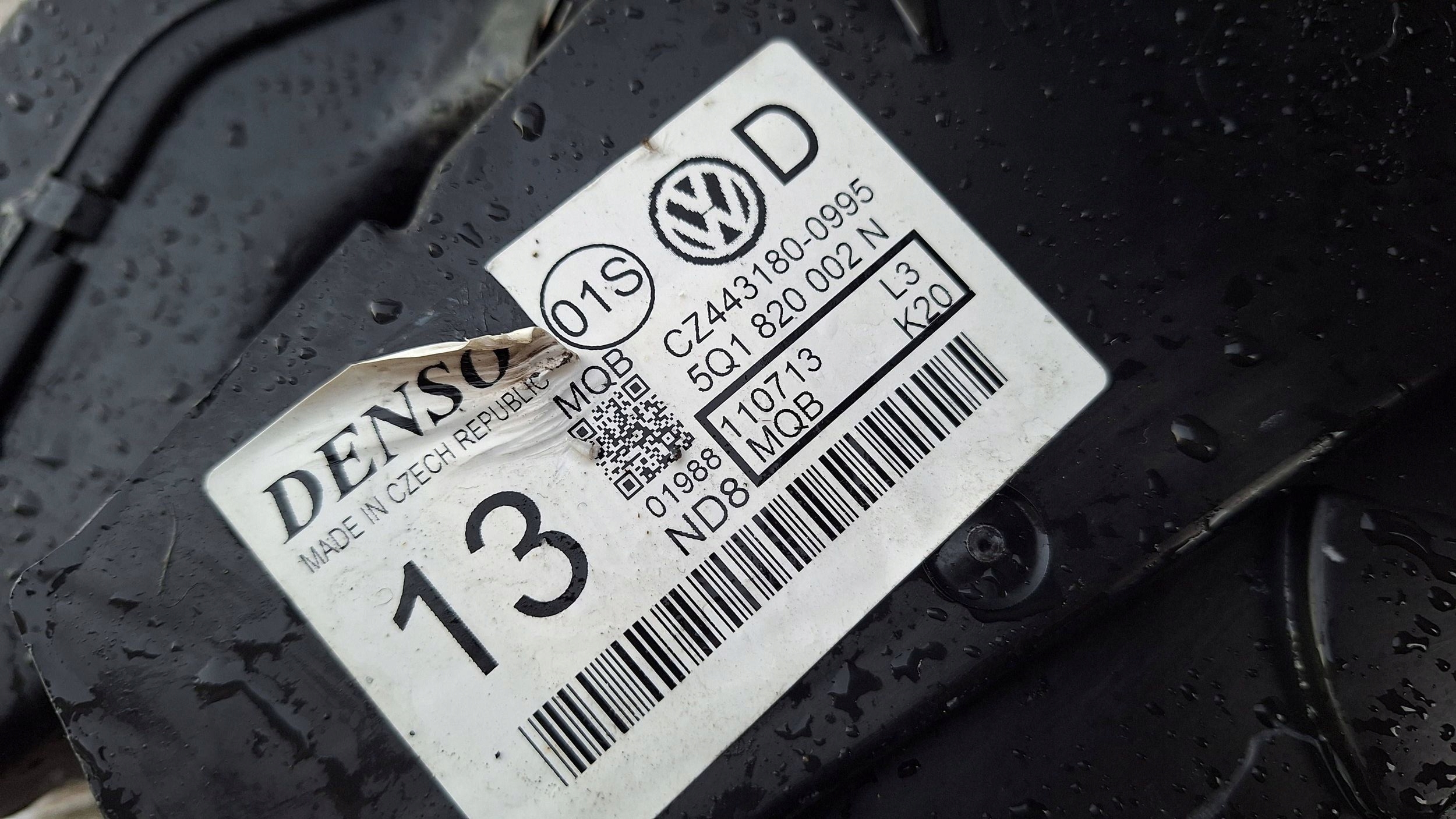 heater 5Q1816005AE 5Q1820002M 5Q1820002N LEON III GOLF VII OCTAVIA III