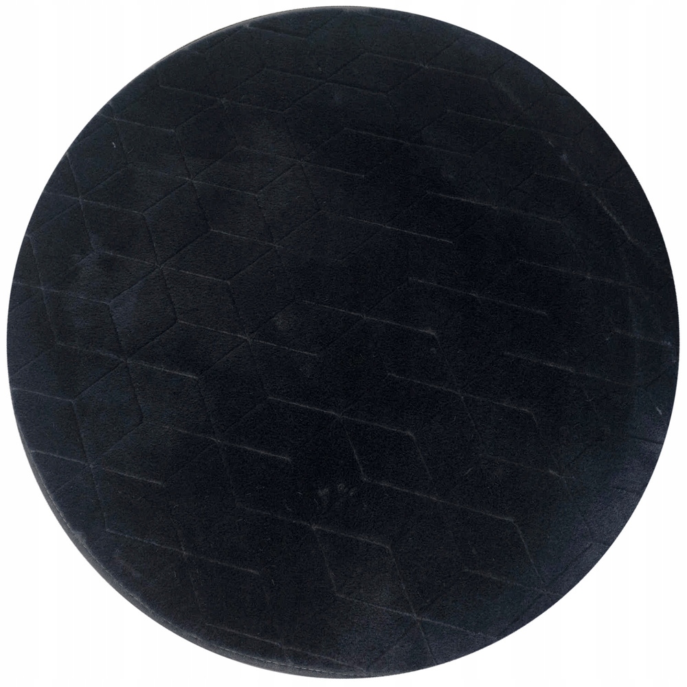 Koberec Strado okrúhly Rabbit 3D plyšový, mäkký ako králik, protišmykový