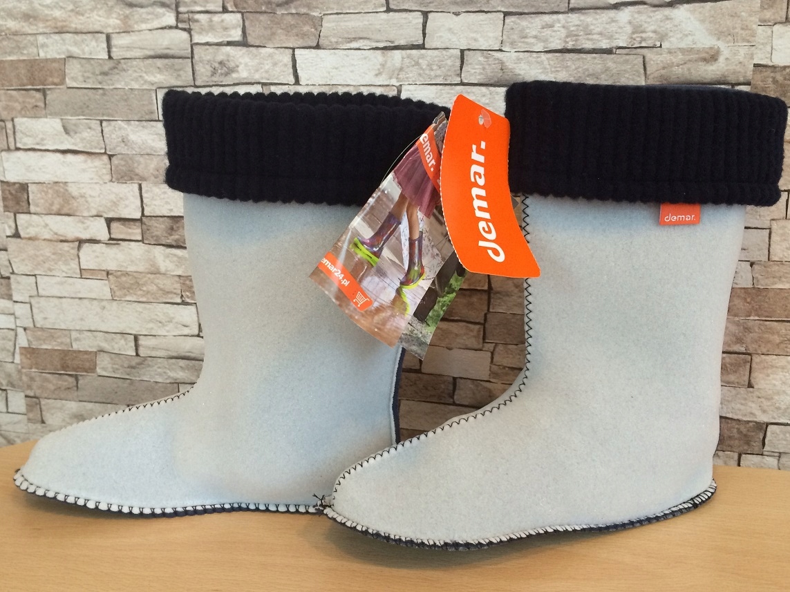 OCIEPLACZE kaloszy dziecięcych DEMAR granat 32/33