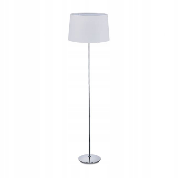 Relaxdays Stojacia lampa s tienidlom, E27, Ø 40 cm, výška 148,5 cm