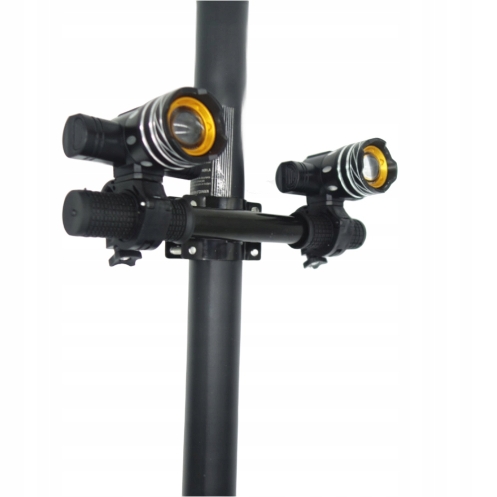 Set 2x Led lampa montážní příčka pro sloupek pro koloběžku