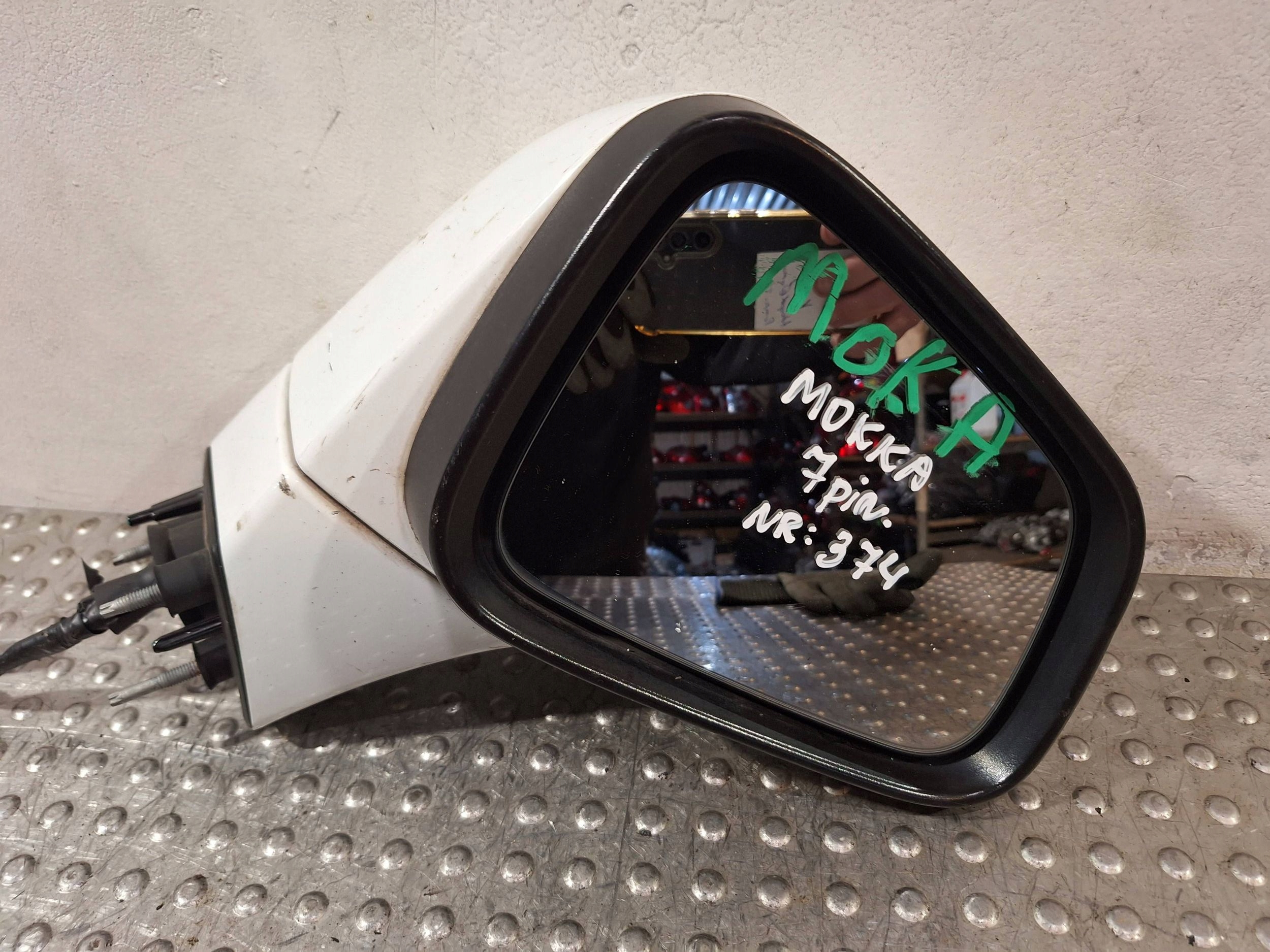 mirror exterior right 7 PIN OPEL MOKKA 12