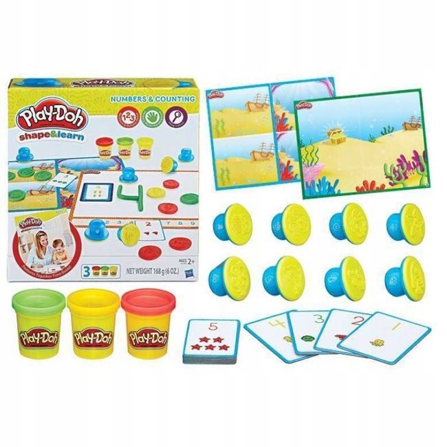 

Play-doh Ciastolina Zestaw Liczby i Liczenie B3406