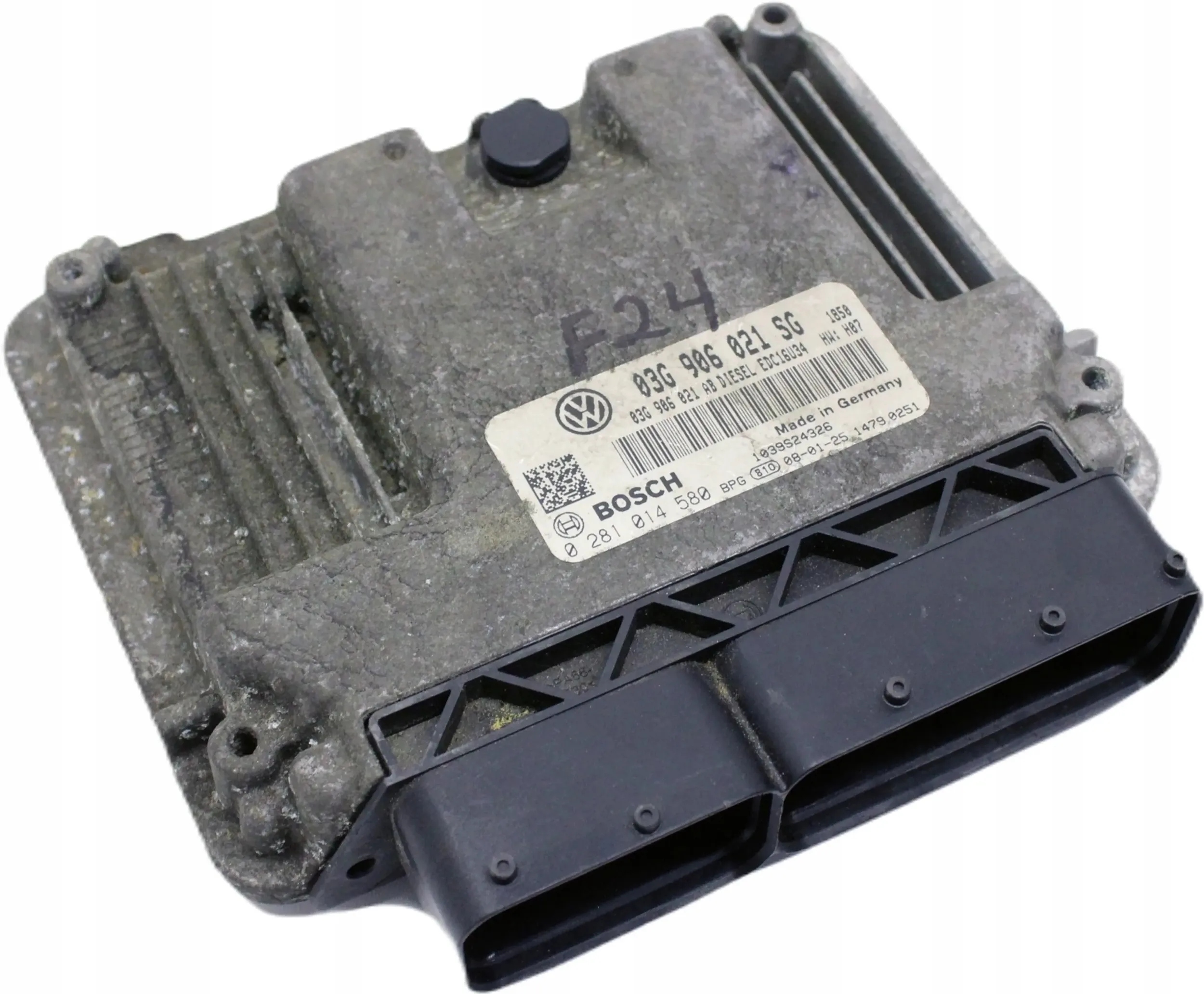 SEAT LEON II computer control unit of the engine 2.0 TDI 03G906021SG 0281014580