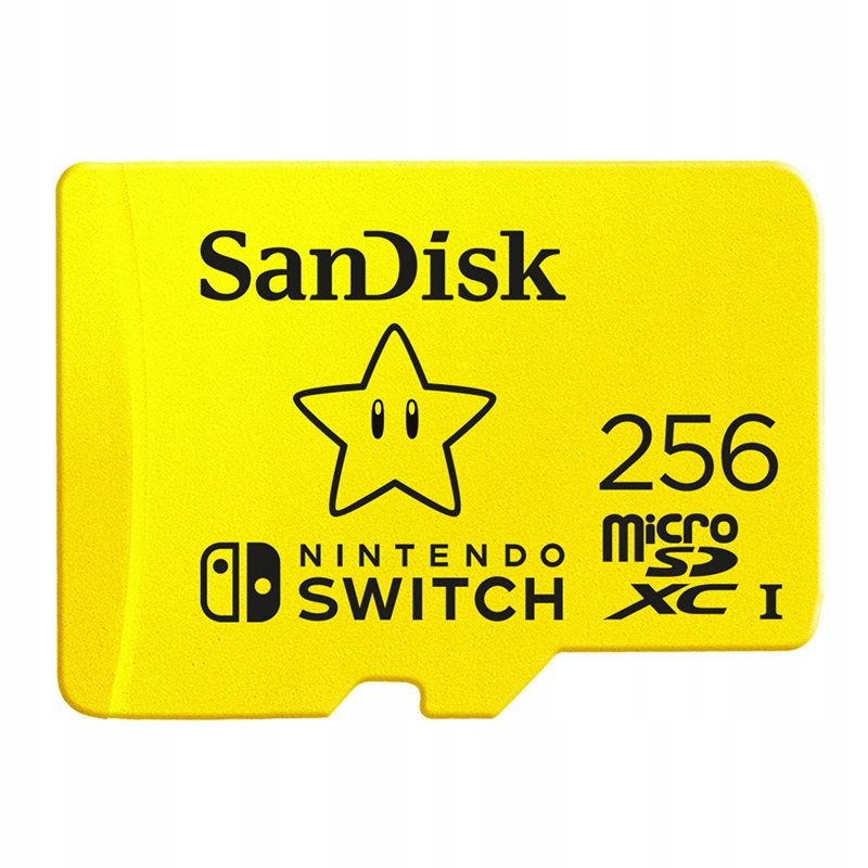SANDISK NINTENDO SWITCH micro SD XC 256 GB V30 A1