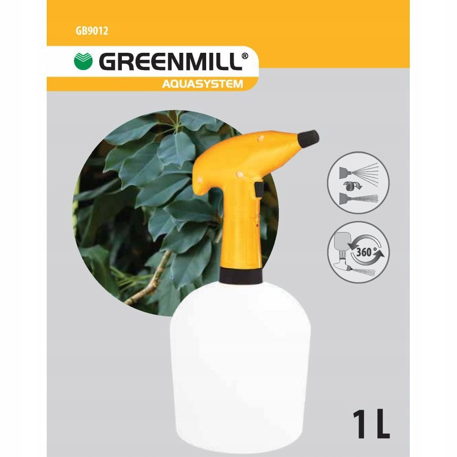 Greenmill Opryskiwacz akumulatorowy 1.5l spryskiwacz GB9012 Kod producenta Opryskiwacz spryskiwacz akumulatorowy