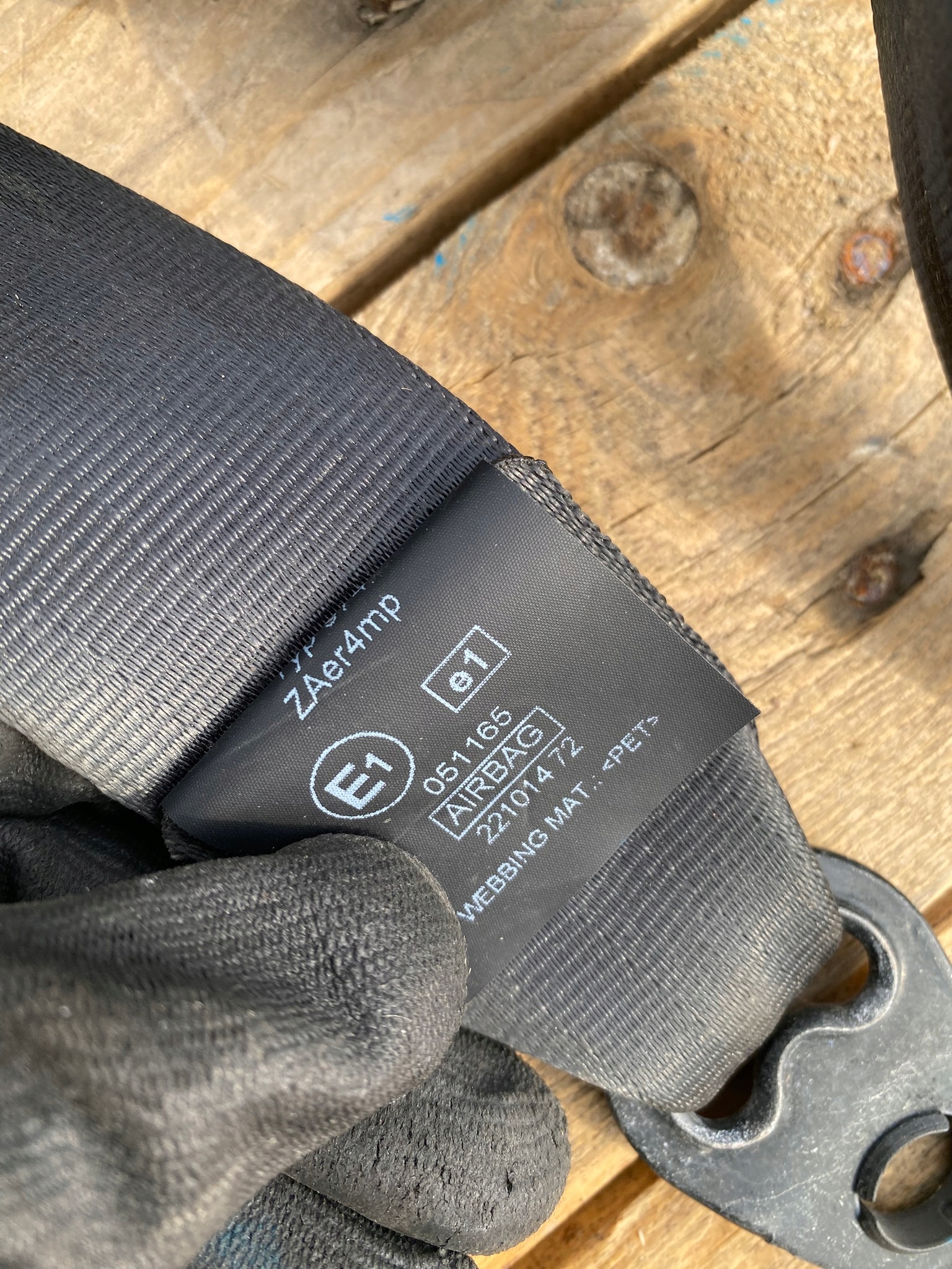 seat belt right front FORD C-MAX MK2 AM51-R61294-AE