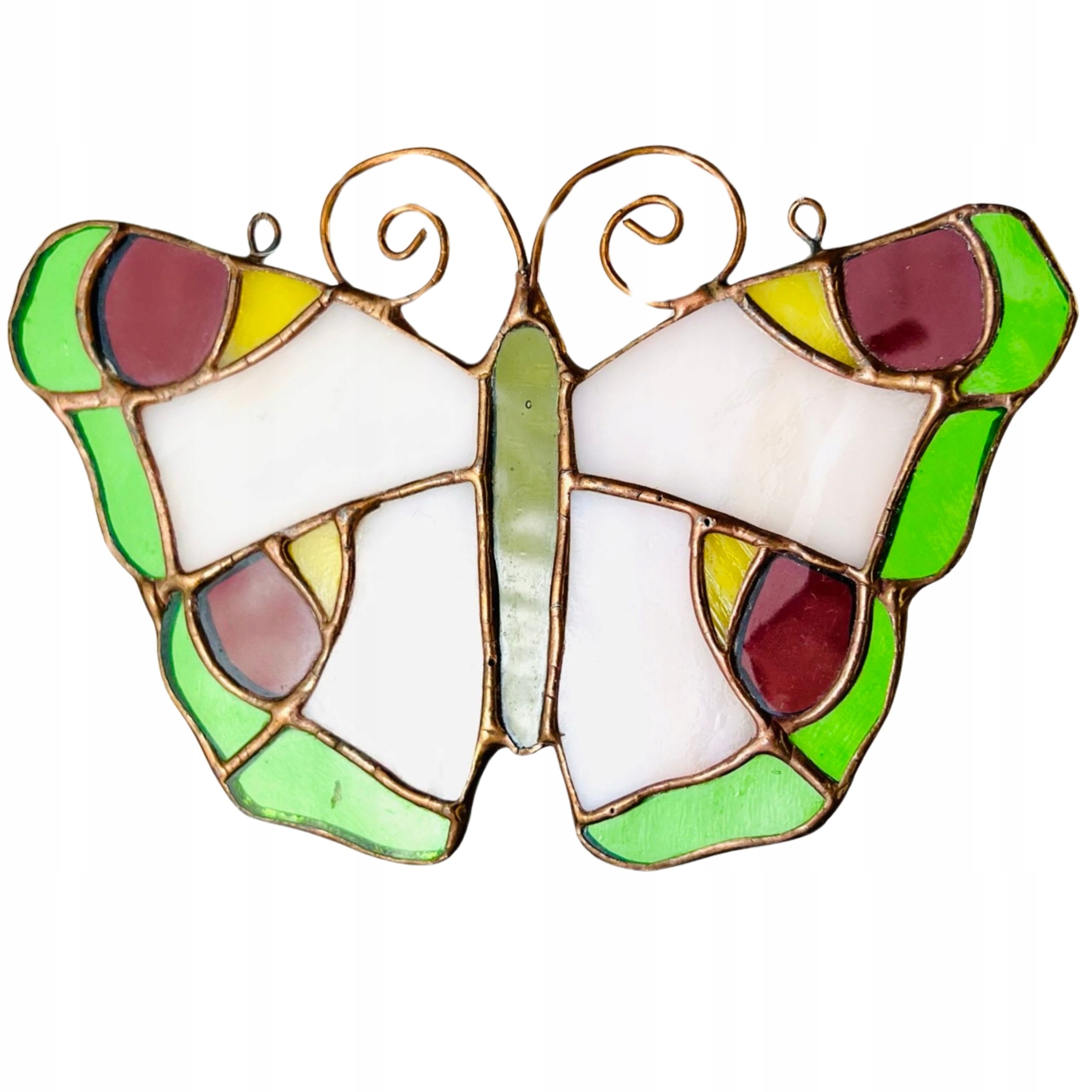 Motýl vitráž Výjimečný dárek Motýl na okno Ozdoba s motýlem Motivy Příroda