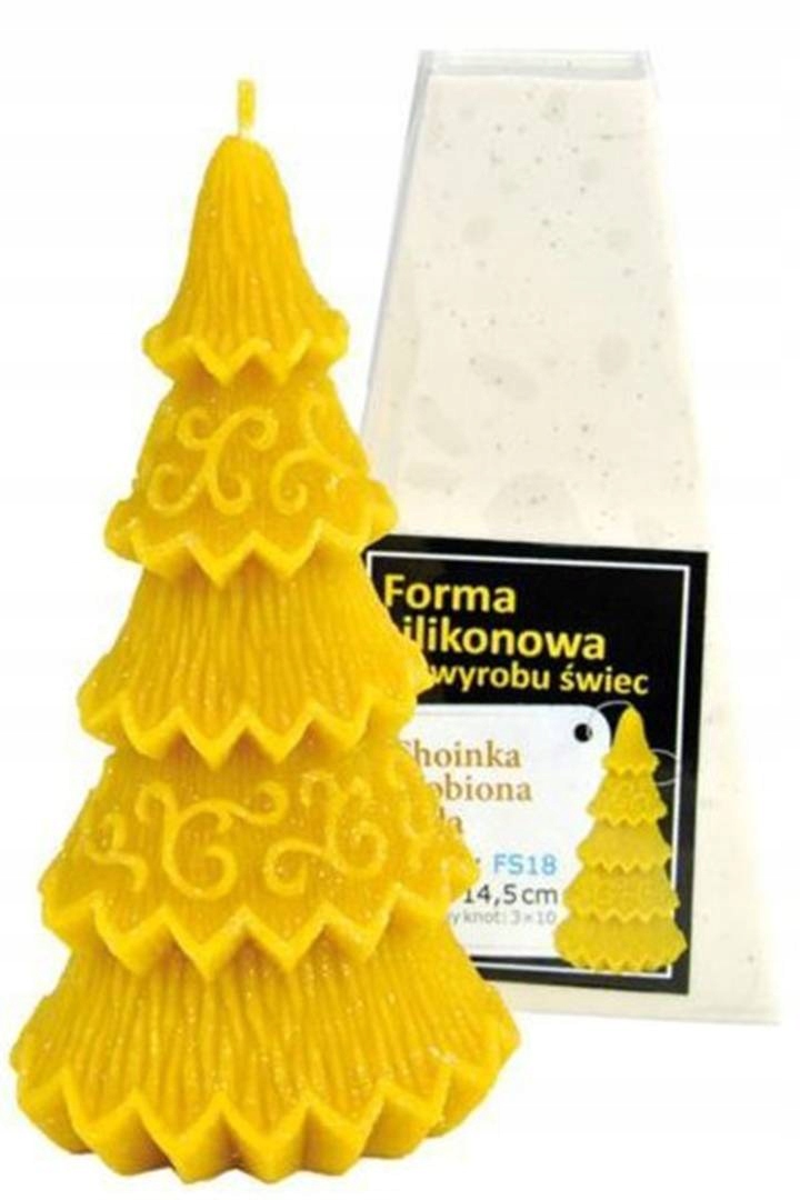 Forma silikonová Stromeček zdobený malý