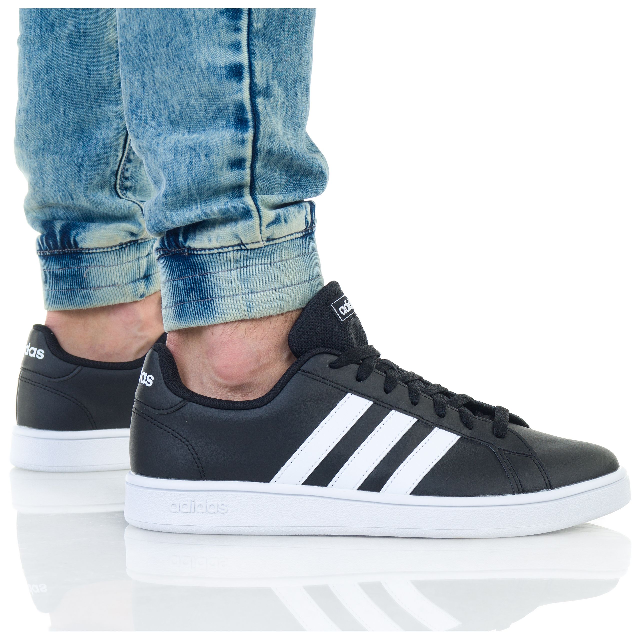 

Buty Adidas Męskie Grand Court Base EE7900 Czarne