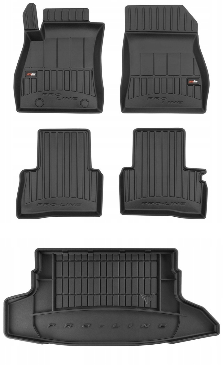 Sada 3D gumových koberců rohož do kufru Nissan Juke 1 2010-2014