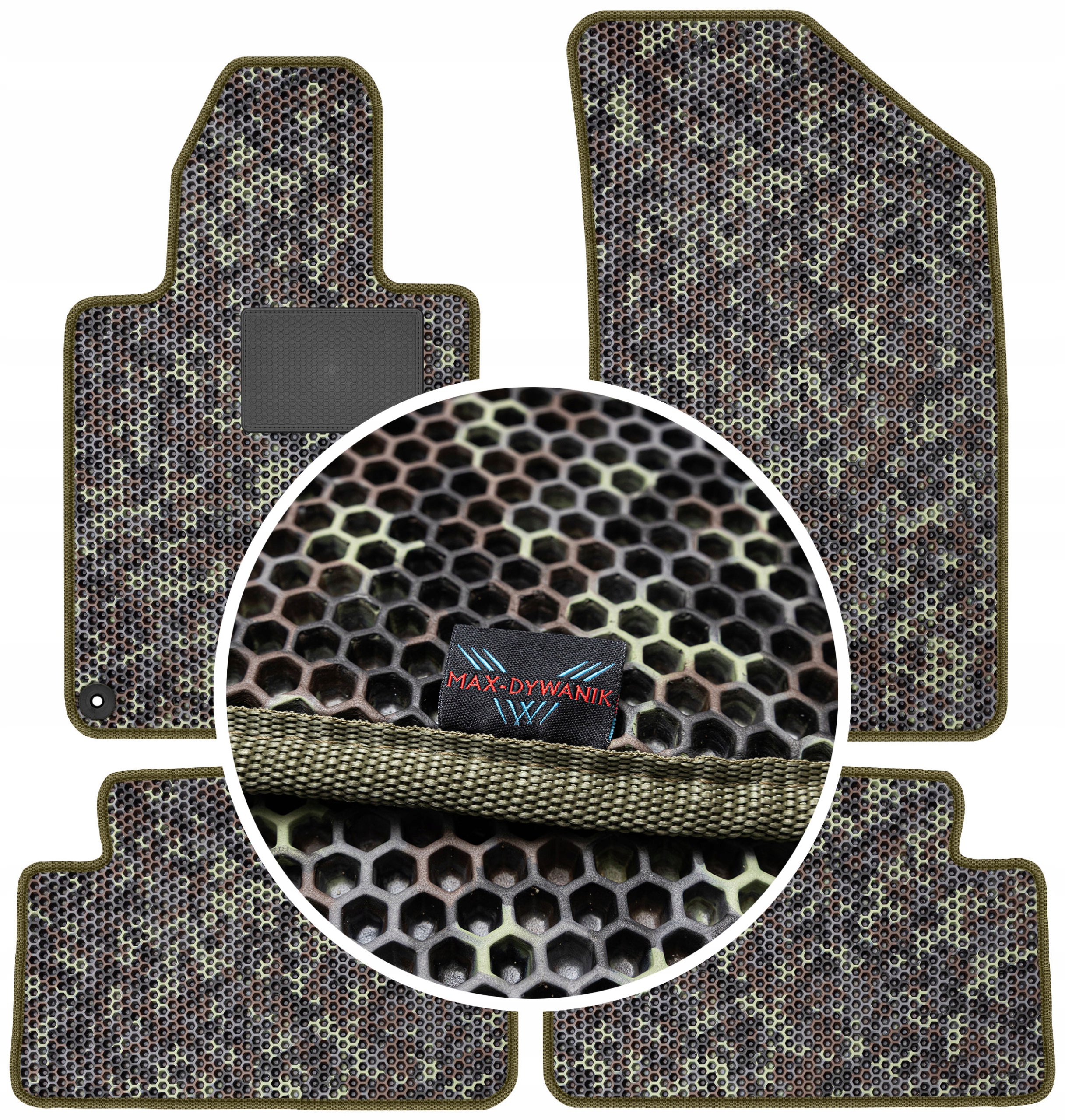 Peugeot 508 I 2010-2018 Gumové rohože Eva Moro