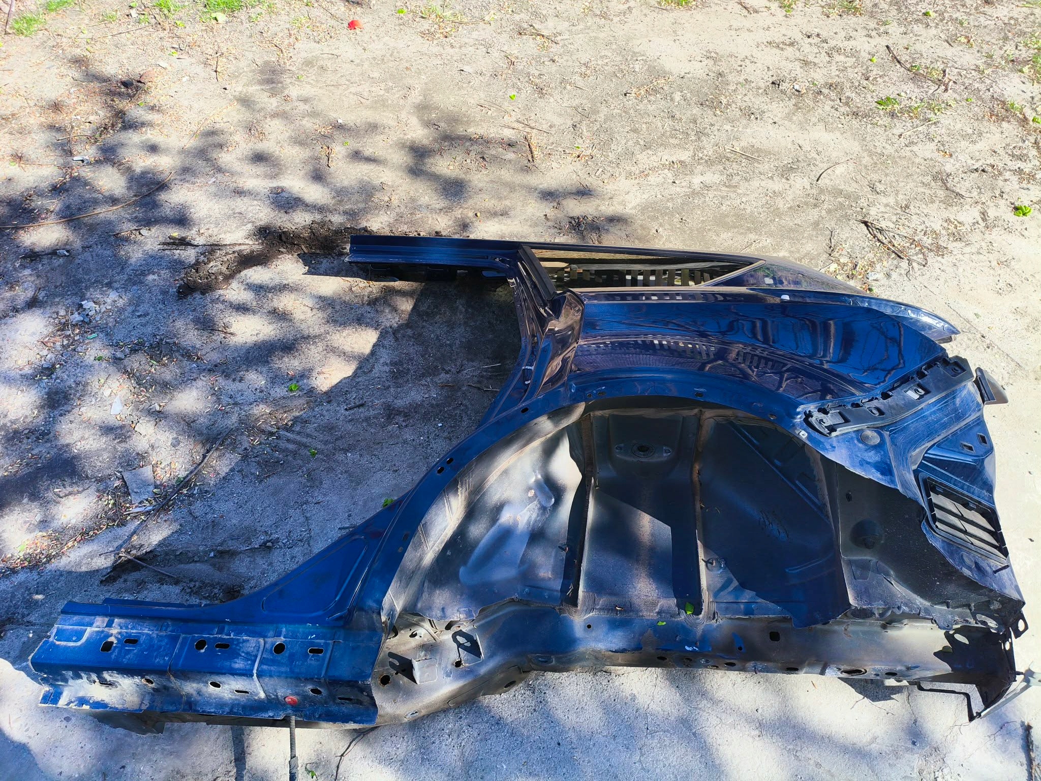Ford Kuga MK2 II parafango posteriore Destra posteriore LONGHERONE blu kod RD