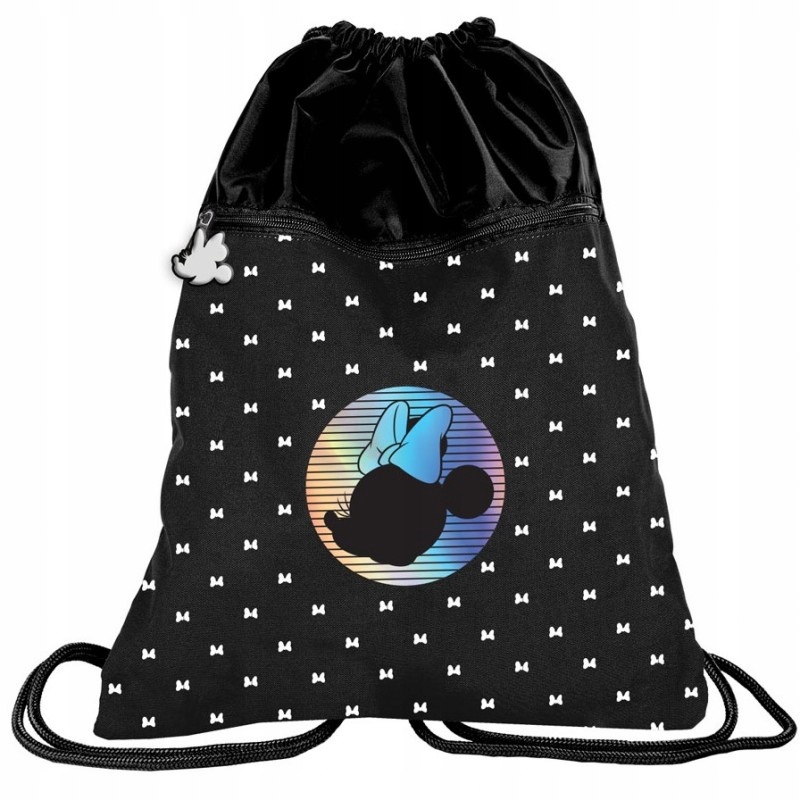 WOREK NA BUTY plecak MYSZKA MINNIE szkolny HOLO