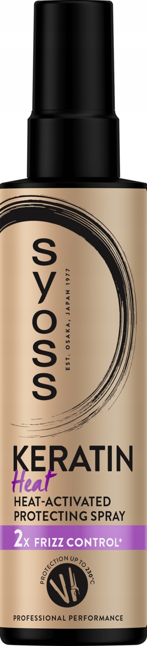 SYOSS Keratin Heat термозащитный спрей для волос 200 мл