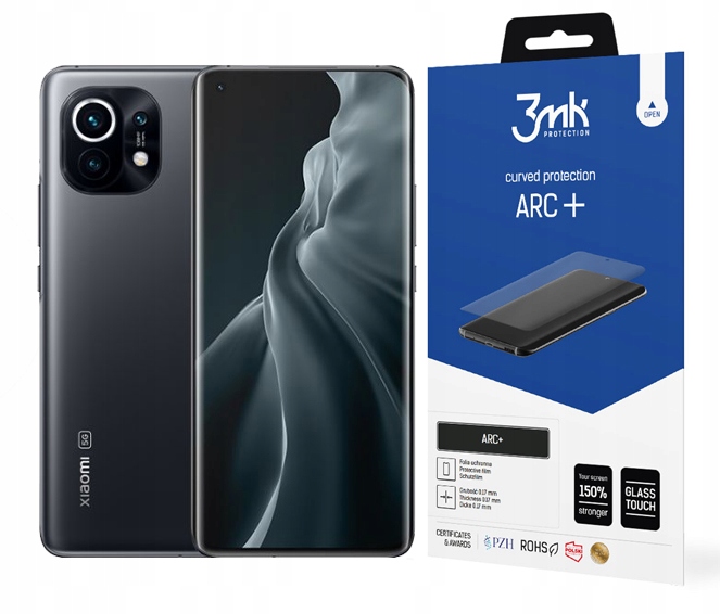 

3MK Arc+ do Xiaomi Mi 11 5G Folia Ochronna