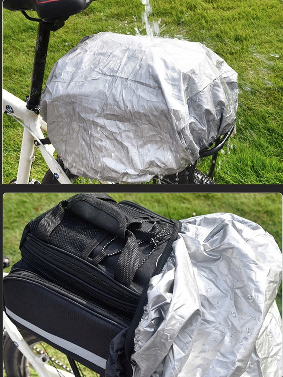 TORBA NA ROWER BAGAŻNIK SAKWA ROWEROWA KUFER 30L Model torba