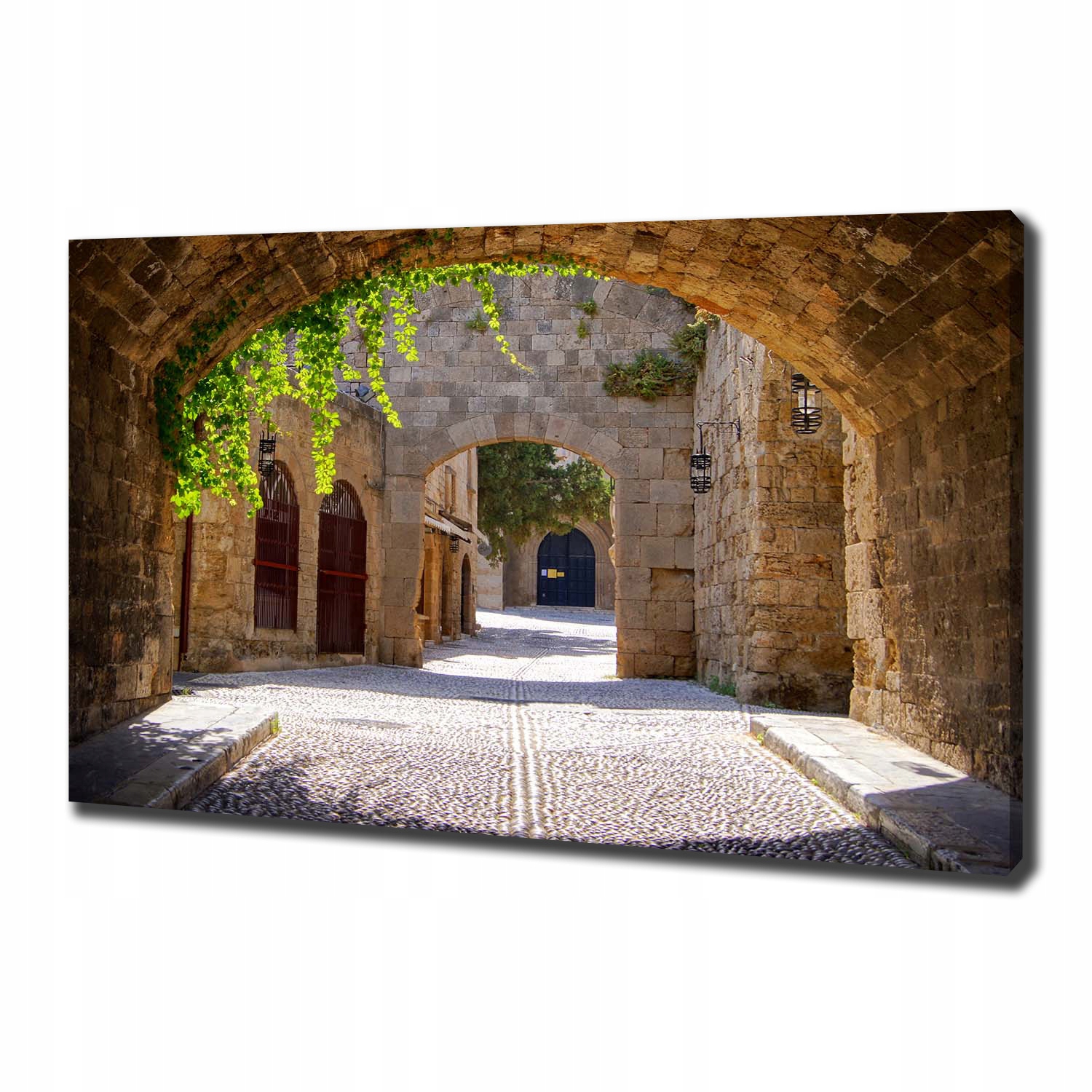 

Foto obraz na płótnie Urokliwe uliczki 100x70 cm