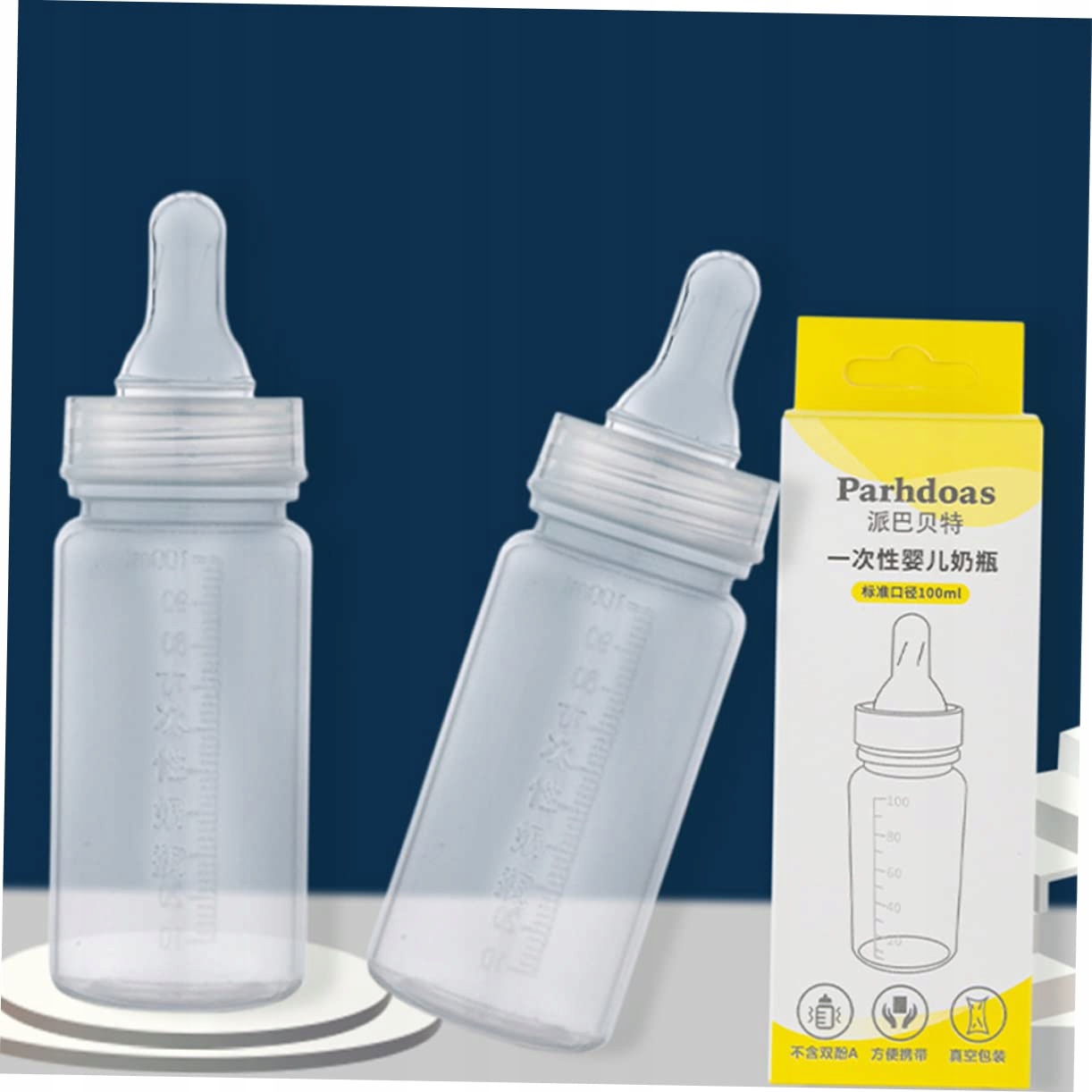 IFUNDOM Zestaw 12 Plastikowych Butelek Dla Niemowląt Do Karmienia — miniatura 8