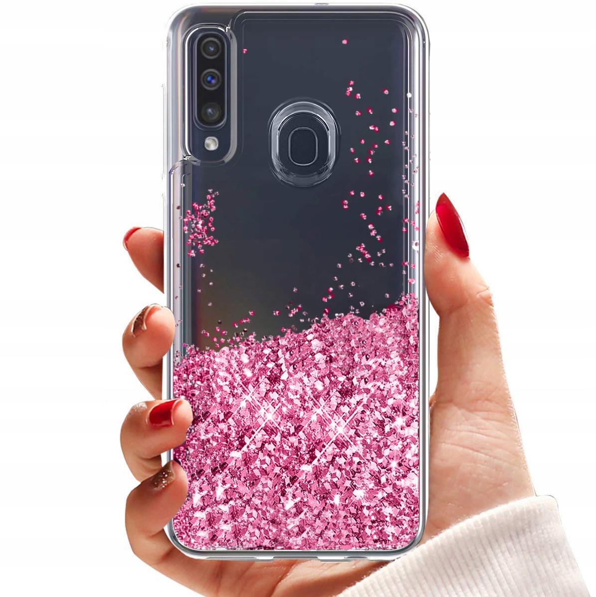 

Etui do Samsung Galaxy A20S Brokat Case Szkło