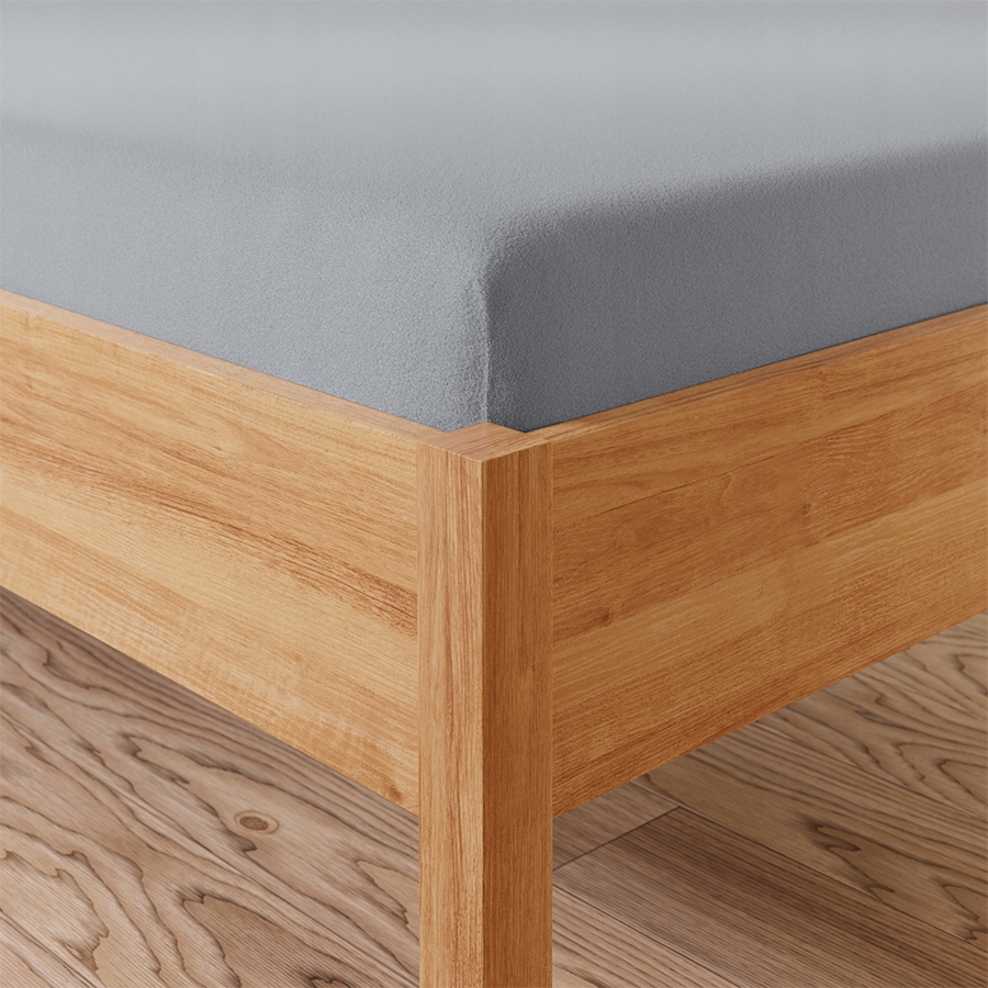 

Prześcieradło frotte 160x200/30 Szare Premium