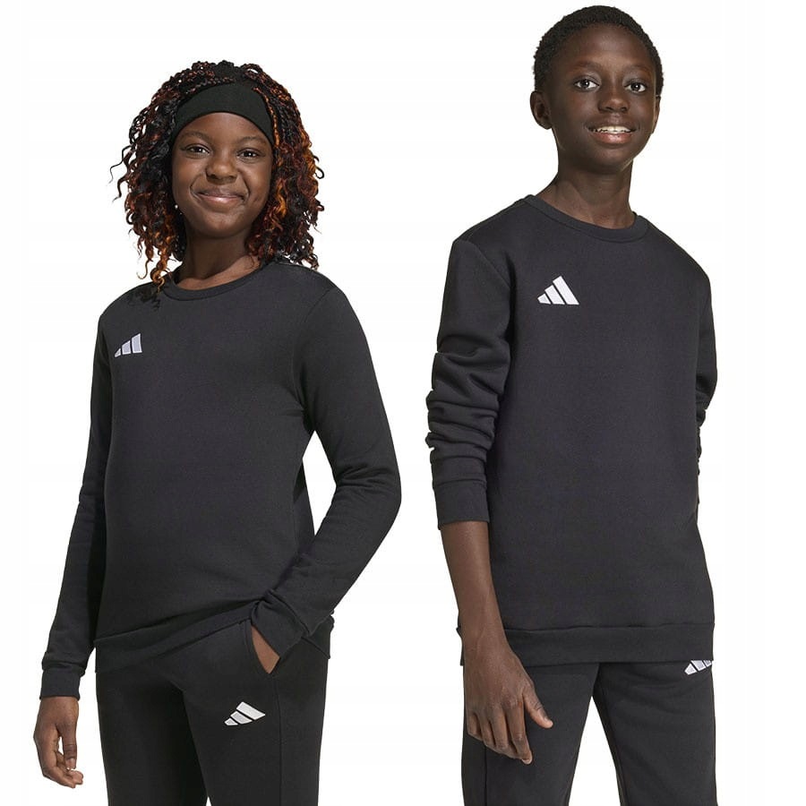 Bluza adidas Entrada 26 Sweat Top Junior JZ6554 Czarny, 164 CM