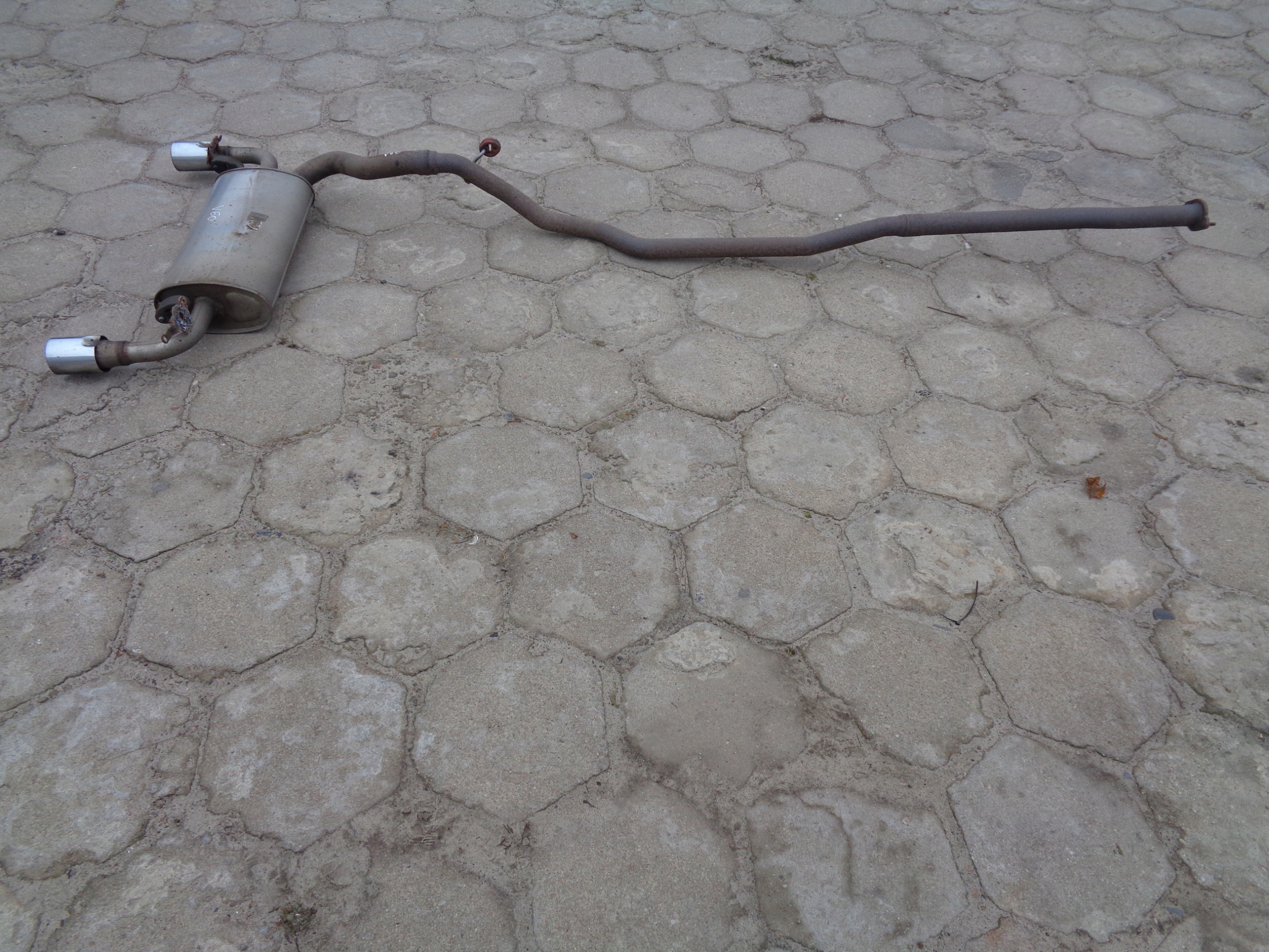 Глушитель выхлопных газов R-DESIGN VOLVO S60 II V60 и 1.6 D D2