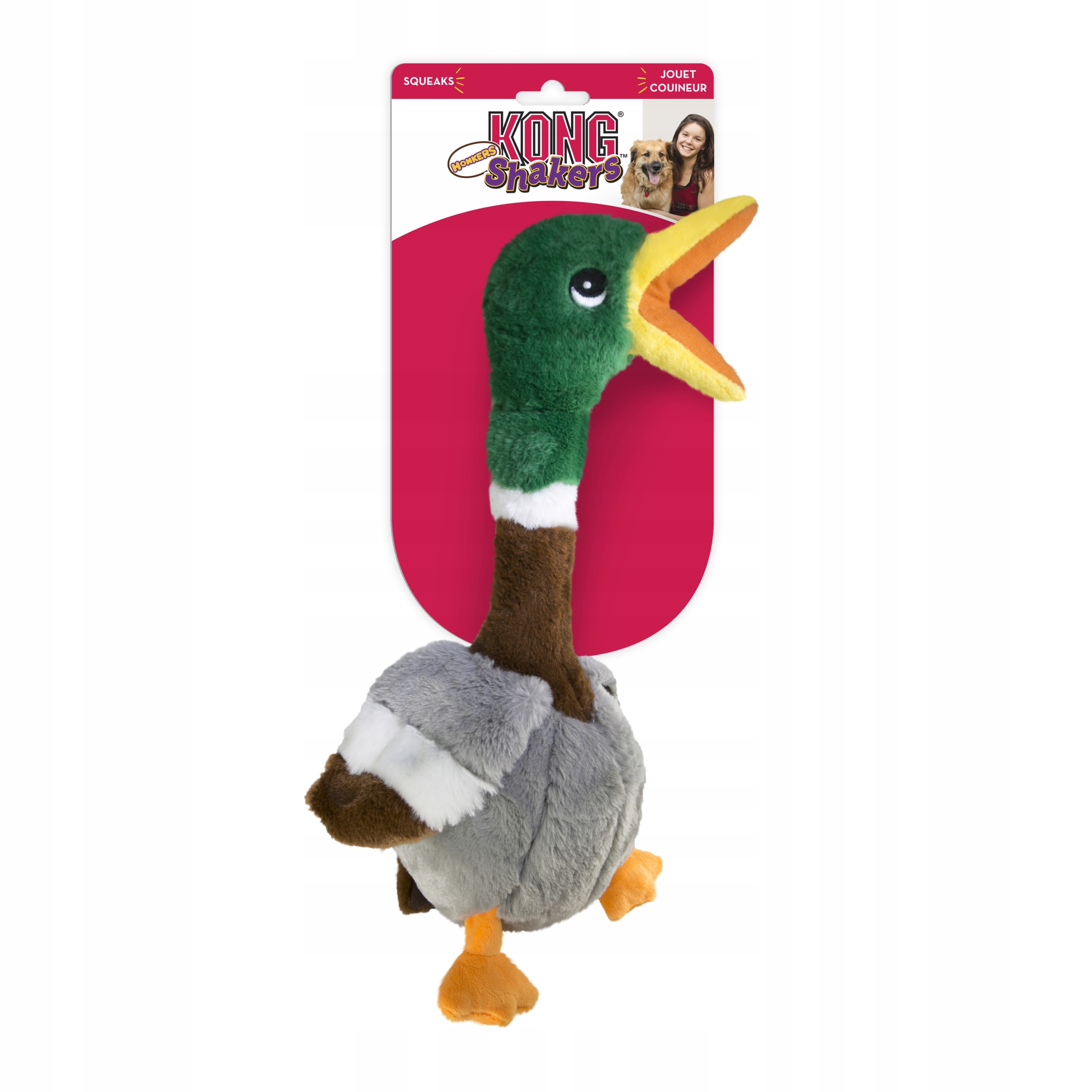 

Zabawka dla psa Kong Shakers Honkers Duck L