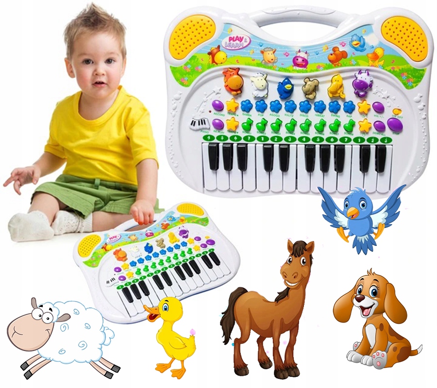 Pianinko Interaktywne Ze Zwierzatkami Organki U18 Certyfikaty, opinie, atesty CE