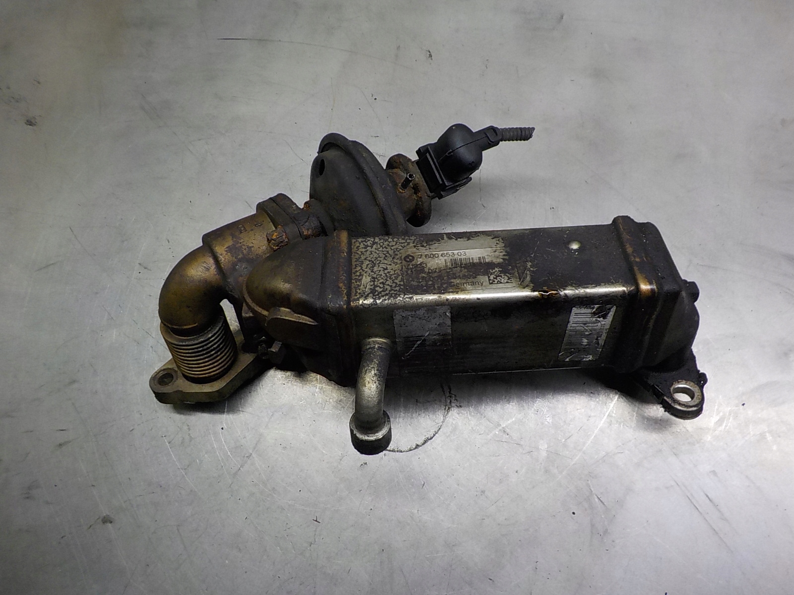 BMW 3 E90 2.0 D Radiateur échappement 780065303